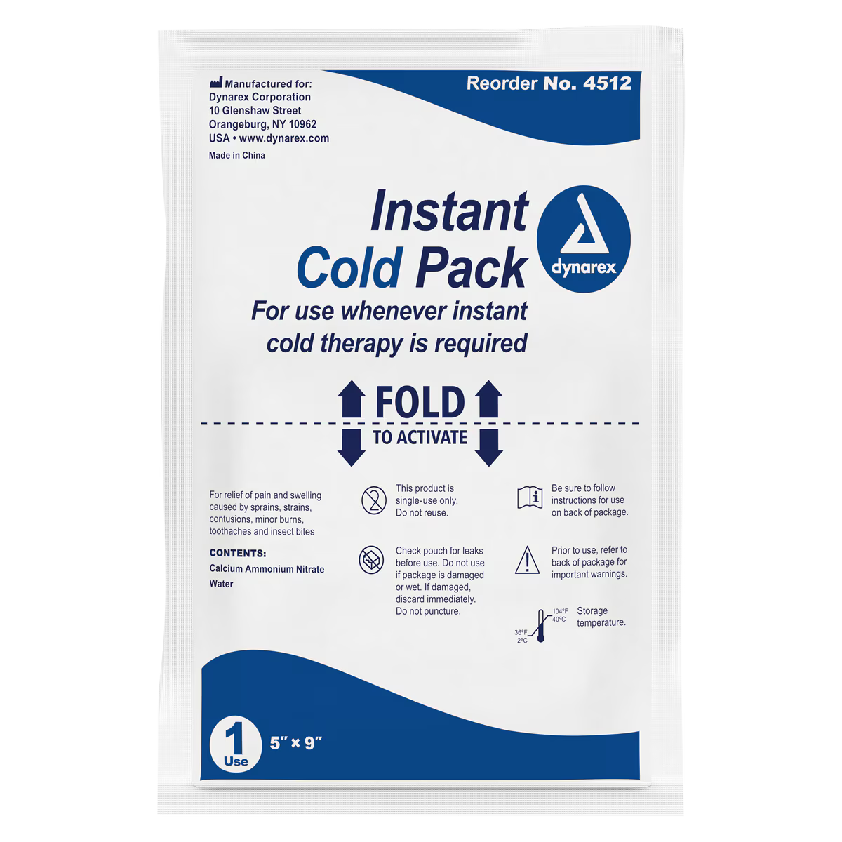 Instant Cold Ice Packs (Pack of 24)