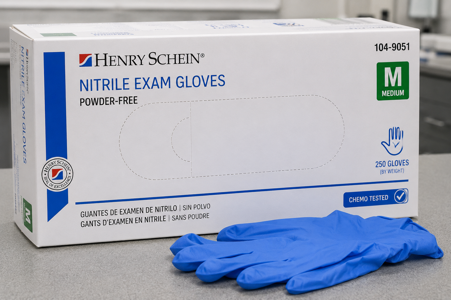 Nitrile Exam Gloves (Box of 100)